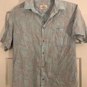 MARINE LAYER HAWIAN BUTTON DOWN SHIRT